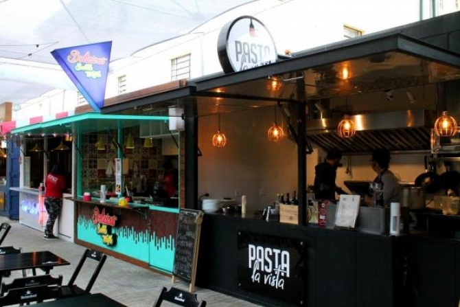 Vila Gastron&ocirc;mica em Containers