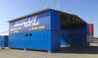 Galp&otilde;es, Lojas e Empresas em Container