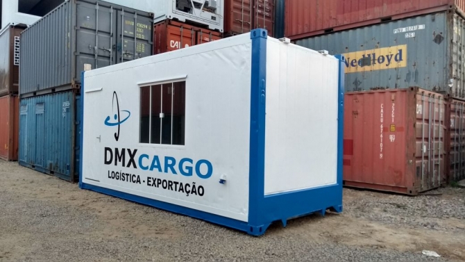 Escrit&oacute;rio em Container Reefer 20