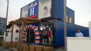 Loja Container Hering com 7 Unidades Dry